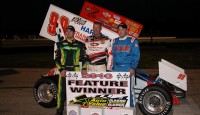 Ling Wins AVSS Feature at Dixie Mike Ling won the Auto Valuer Bumper to Bumper sprint car feature Friday night at Dixie Motor Speedway. Troy DeCaire, Jason Blonde, Kevin Feeney, and Jim Swain rounded out the top five.