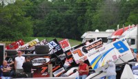 Photo Gallery: World of Outlaws STP Sprint Car Series at I-96 Speedway Images from Saturday's World of Outlaws STP Sprint Car Series at I-96 Speedway...