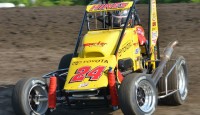 Photo Gallery: Indiana Midget Week at Gas City Images from the midget and sprint car program at Gas City I-69 Speedway...