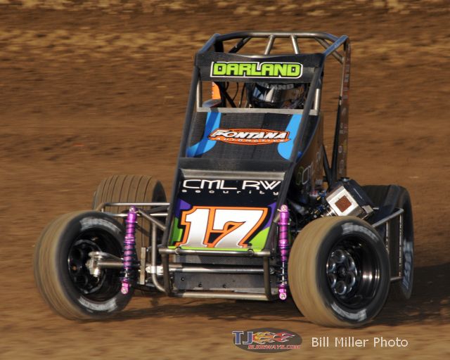 Darland Wins Midget Week Feature at Putnamville