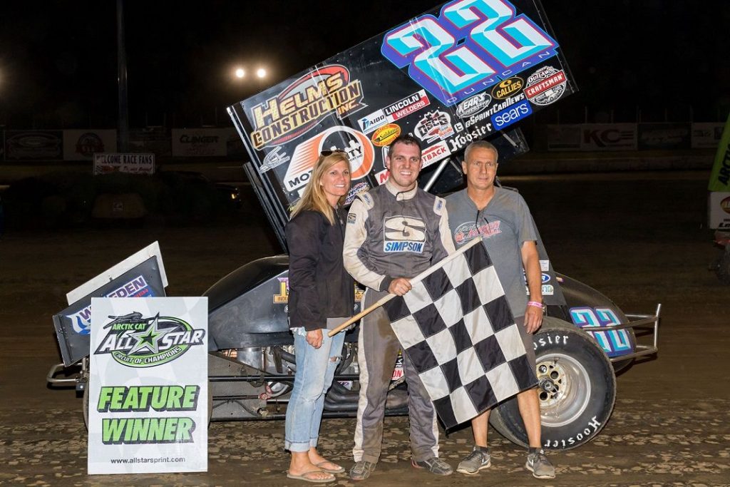 Cole Duncan Opens I Summer Shootout With Victory At Eriez Speedway