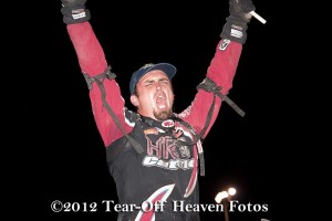 Tim Kaeding rejoices in victory. - Steve Lafond  / Tear Off Heaven Fotos