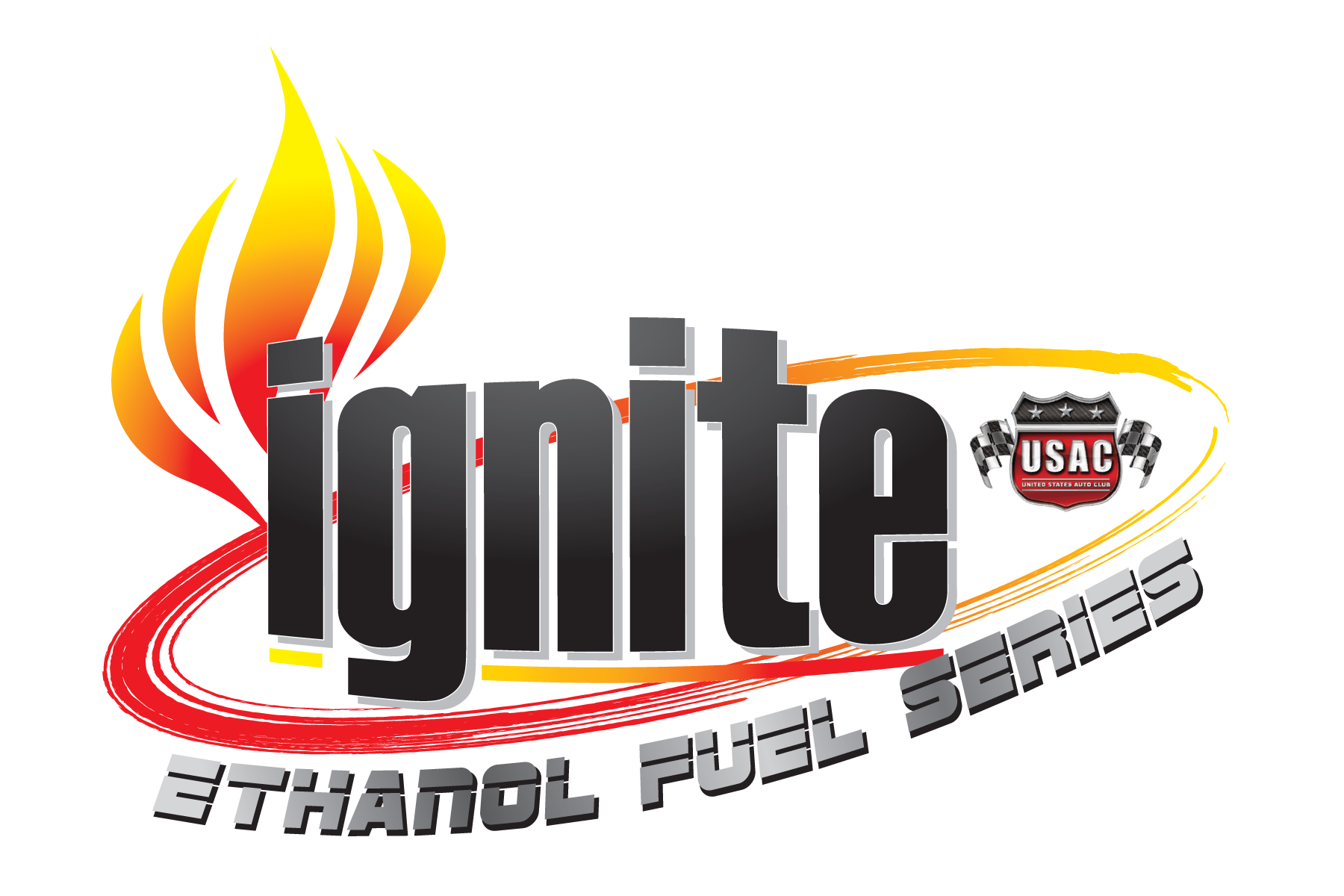 USAC Ford Focus Ignite Midget Car Series United States Auto Club Logo