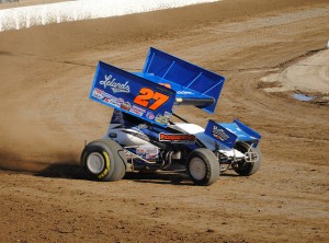 Lance Dewease will drive the Heffner Racing #27 car for 2013, shown here being driven by Daryn Pittman at Limaland Motorsports Park in 2012. - T.J. Buffenbarger Photo