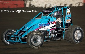 Danny Faria Jr. 4th in USAC West Coast Points. Photo by Steve Lafond / Tear-Off Heaven Fotos.