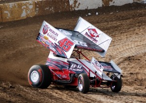 Danny Holtgraver in action at the Fremont Speedway earlier this season - Rick Rarer Photo 