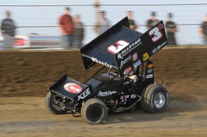 Shane Stewart at Kokomo Speedway. - Jan Dunlap Photo