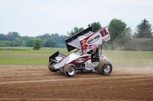 Steve Kinser. - T.J. Buffenbarger Photo