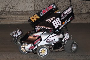 When it comes to familiar Winged Sprint Cars in California over the last 20-years there aren't many that are more famous than the two pictured here. Jason Statler will bring the DF Rios 00 into Antioch just 12-markers back of Peter Murphy for fifth in the KWS standings & Brent Kaeding brings the Al's Roofing Supply 69 into Antioch only nine-points behind Statler for sixth. Photo by Tim Holland.