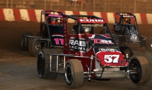 Travis Berryhill (11), Brad Kuhn (57X), and Brandon Waelti (51) (Serena Dalhamer photo)