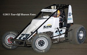 Ryan Bernal. USAC Western Classic Point Leader. Photo by Steve Lafond / Tear-Off Heaven Fotos.