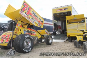 Joey Saldana's racing operation. - James McDonald / Apexonephoto.com