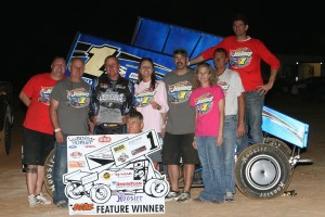 Danny Jennings and gang celebrate the win. - Mike Howard Photo