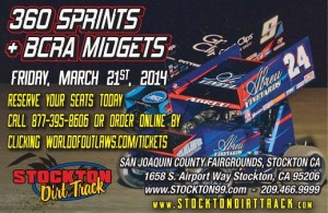 Stockton Dirt Track Flyer