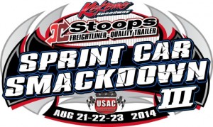 2014 Kokomo Sprint Car Smack Down Logo