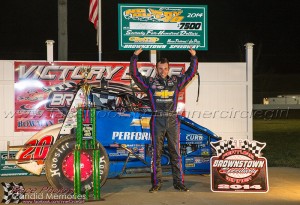 Bryan Clauson Jennifer Peterson photo