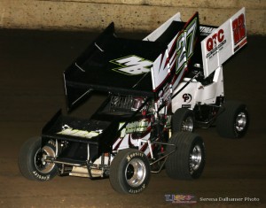 Carson McCarl (27) and Tony Schilling (22T)