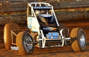 “The Magic Man” Mike Martin - 8th in USAC SouthWest points. Photo by Patrick Shaw / Backed-In Photography.