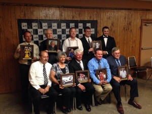 2014 National Sprint Car Hall of Fame and Museum induction class. - Image courtesy of the NSCHOF