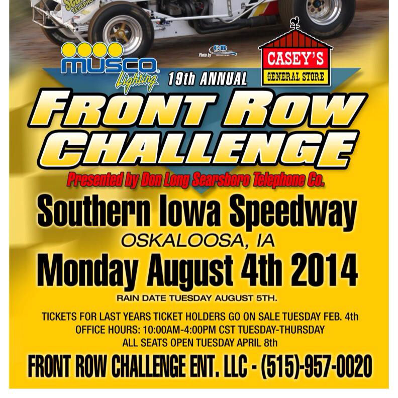 Sprint Car World Gearing Up for Front Row Challenge!