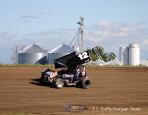 The scenic surroundings of Waynesfield Raceway Park. - T.J. Buffenbarger Photo