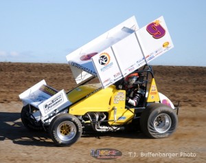 Derek Hagar has been a nice addition to the sprint car scene in Ohio over the past three weeks.- T.J. Buffenbarger Photo