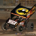 Bryan Clauson last year at Knoxville Raceway. (Serena Dalhamer photo)