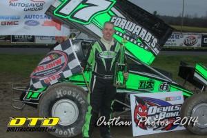 Chris Donnelly. - Image courtesy of Dirt Track Digest