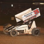 Kerry Madsen on his way to victory at Valvoline Raceway. - Image courtesy of Valvoline Raceway