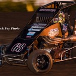 Ronnie Gardner. 2013 & 2014 Honda USAC Western Midget Champion. (Chuck Fry Photo)