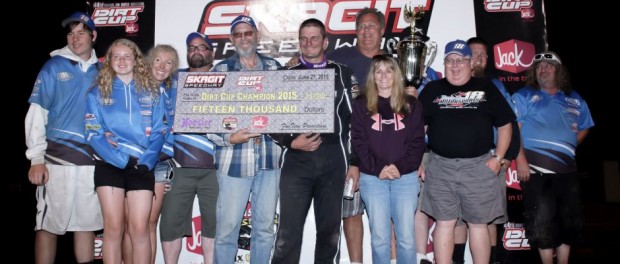 Washington's Jason Solwold finally added Dirt Cup to his list of accomplishments, leading all 40 laps of Saturday's $15,000 to win A-Feature. (ASCS / Lisa Dynes Photography)