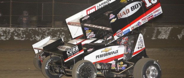 Donny Schatz (15) and Shane Stewart (2) (Serena Dalhamer photo)