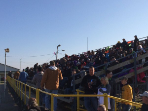 Attica Raceway Park had a great crowd for opening night. (Image courtesy of Attica Raceway Park)