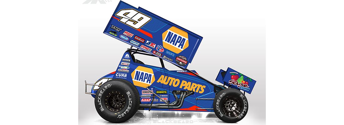 NAPA Sponsoring Brad Sweet s at Kasey Kahne Racing this Season