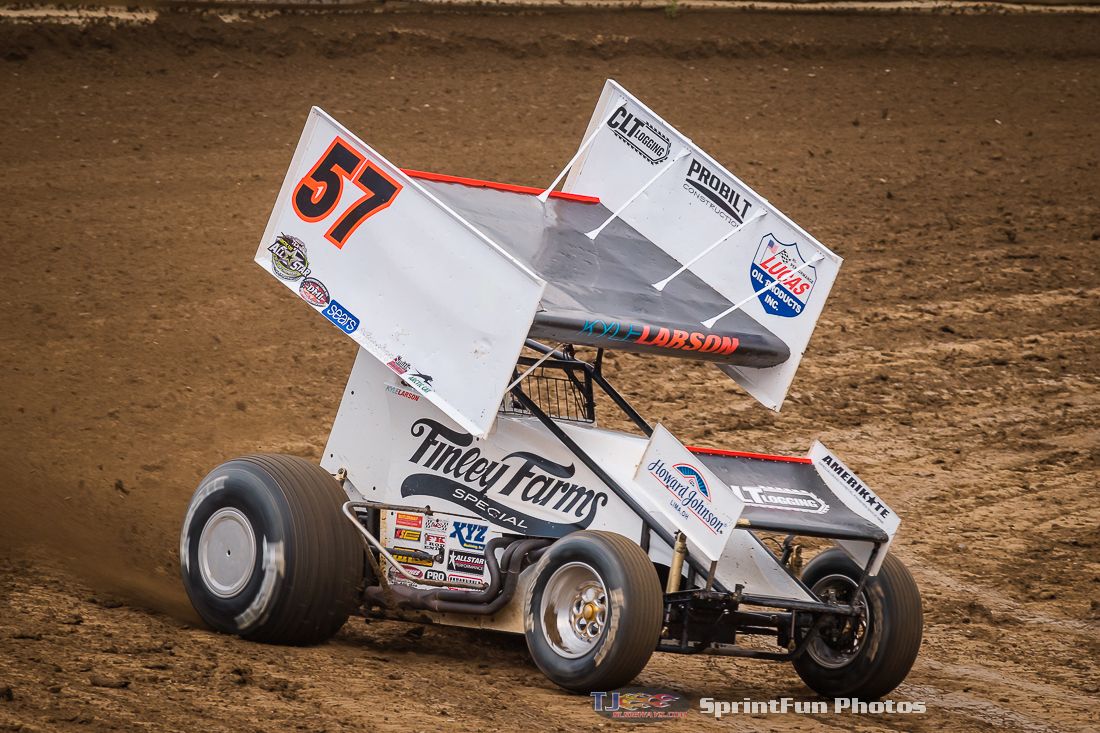 Larson Wins PA Speedweek Feature at Path Valley