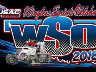 USAC WSO United States Auto Club Wingless Sprints Oklahoma Top Story Logo