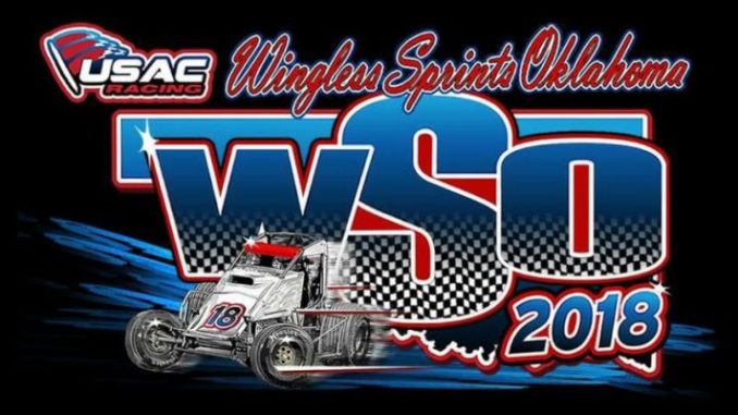 USAC WSO United States Auto Club Wingless Sprints Oklahoma Top Story Logo