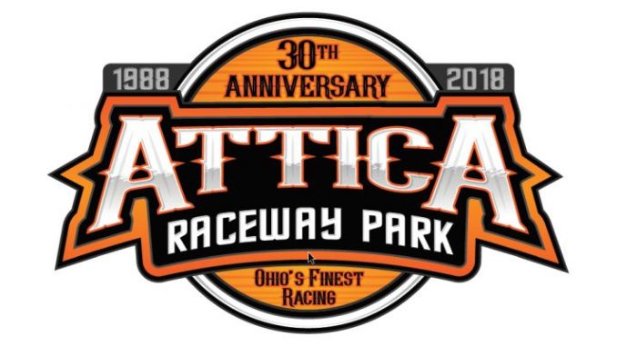 Attica Raceway Park Top Story Logo