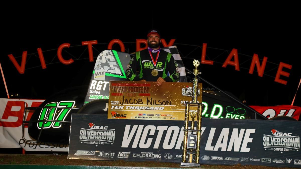 Wilson Wheels to First Silver Crown Win in DuQuoin – TJSlideways.com
