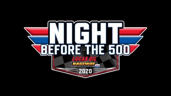 2020 Night Before the 500 Top Story Logo