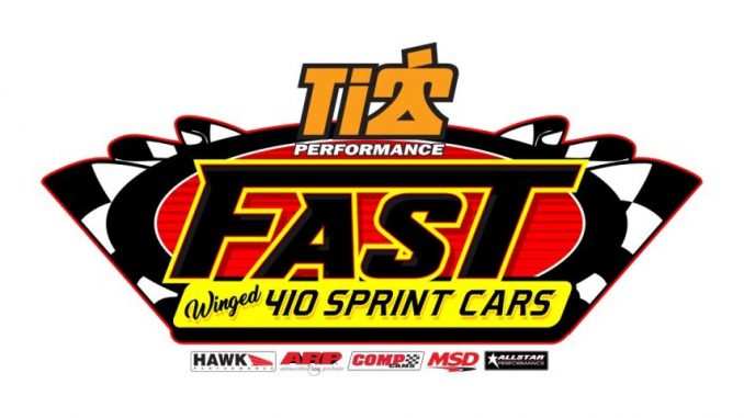 FAST 410 Sprint Car Series Top Story Logo