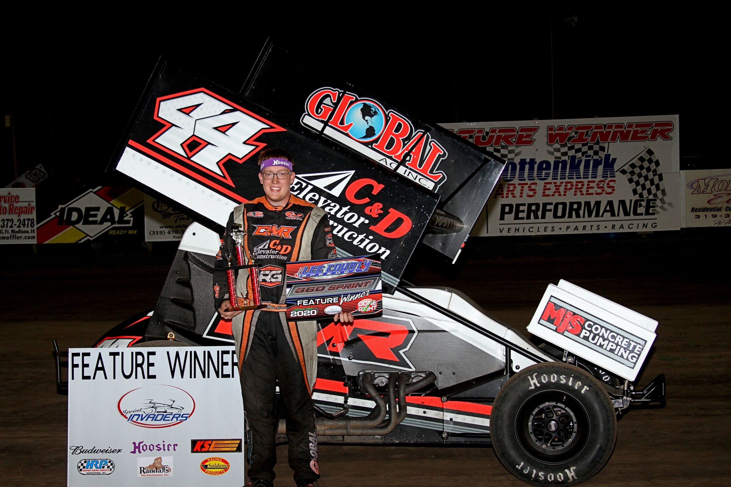 Chris Martin On Top in Sprint Invaders Stop at 34 Raceway ...