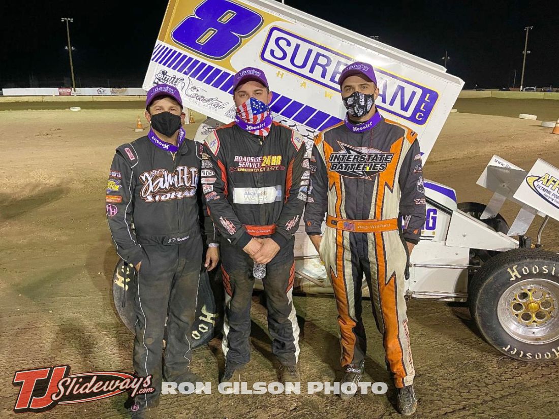 Justin Sanders Sweeps ASCS Southwest At Central Arizona Speedway
