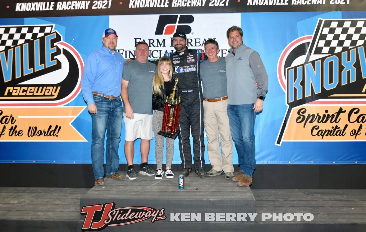 Austin McCarl Scores Emotional Feature Victory at Knoxville ...
