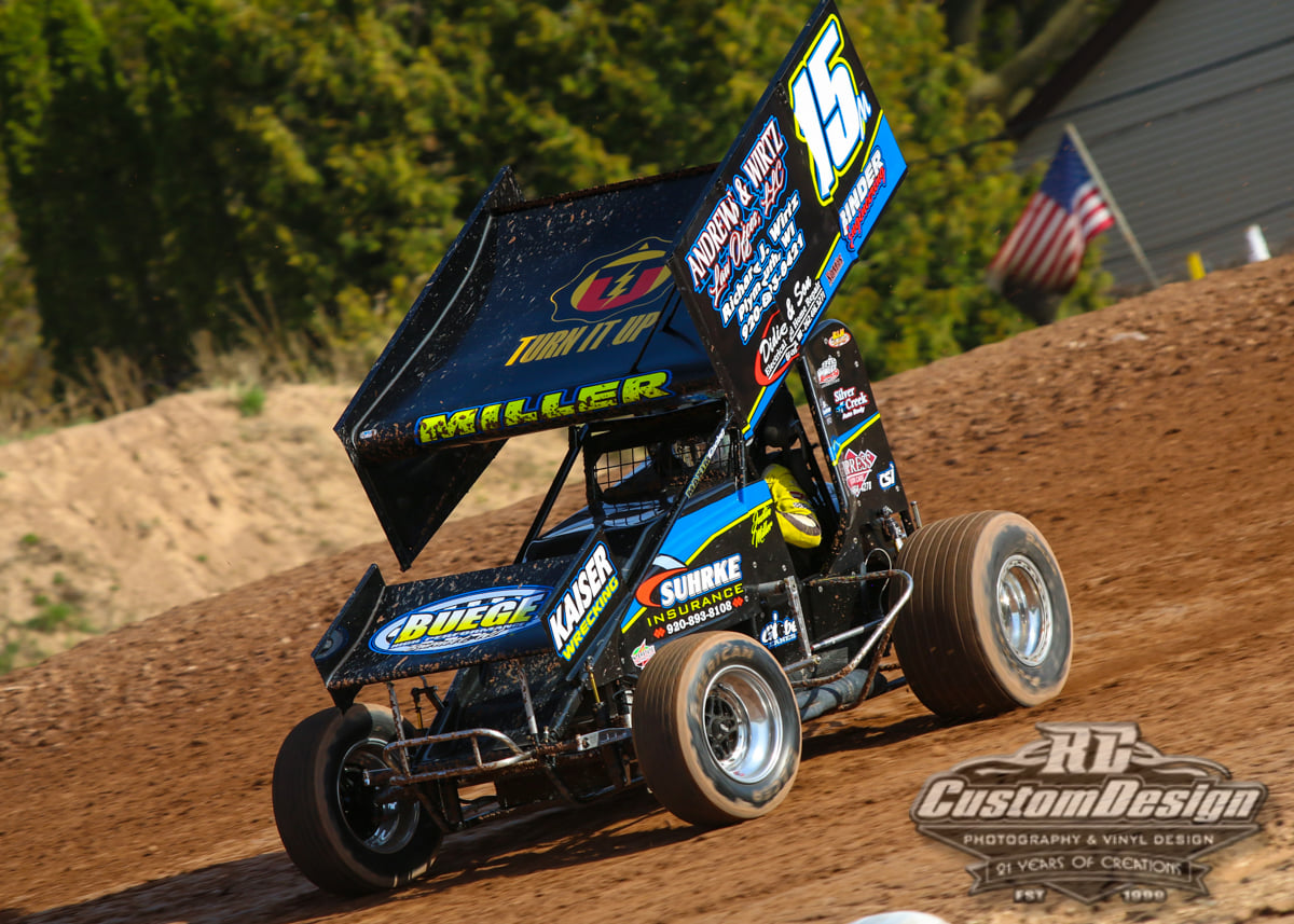 Justin Miller Wins MSA Feature at Plymouth – TJSlideways.com