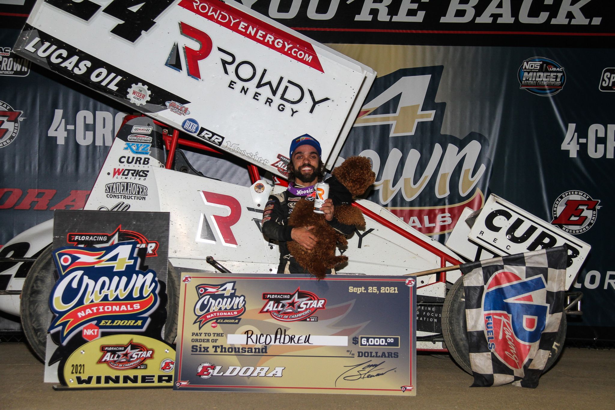 Rico Abreu scores 4Crown All Star victory