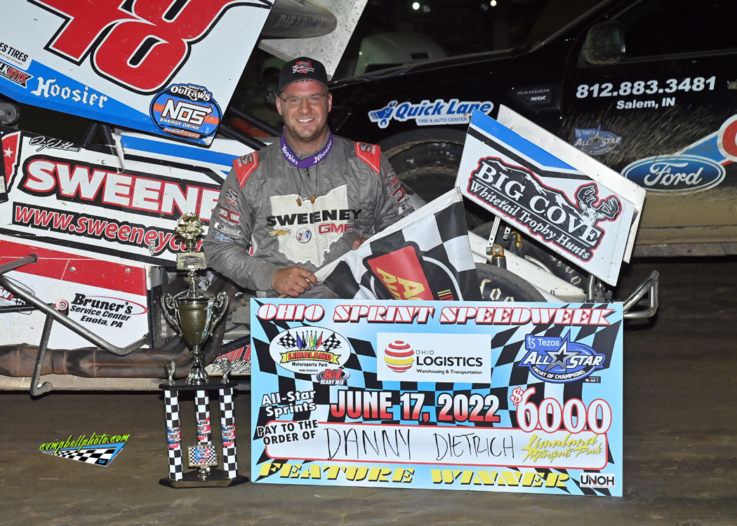 Danny Dietrich Scores Second Ohio Sprint Speedway Victory – TJSlideways.com