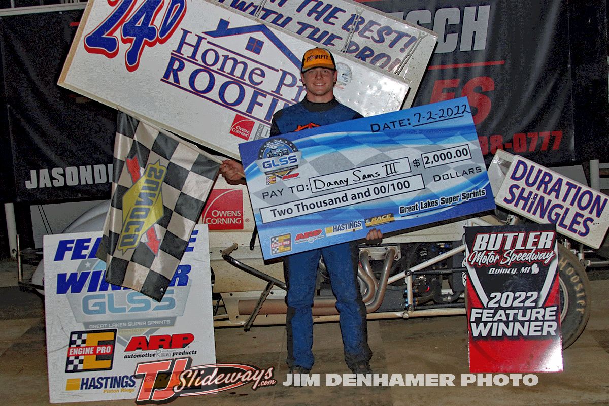 Sams and Blonde Win at Butler – TJSlideways.com