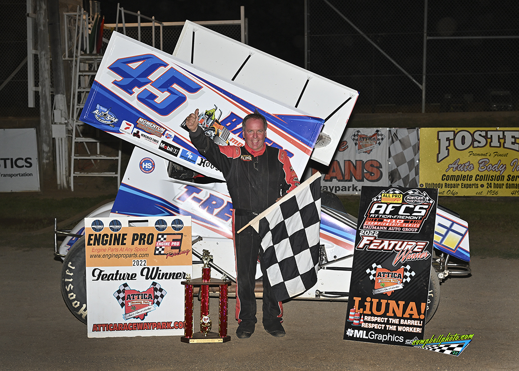 Shaffer honors late Trevor Baker with Attica Ambush win – TJSlideways.com