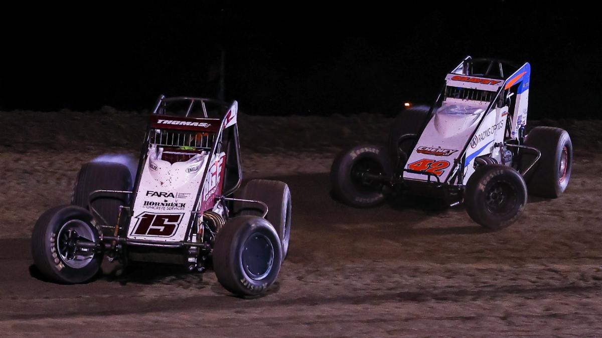 Gcj Racing KTJ FINDS A NEW PATH TO USAC SPRINT VICTORY AT GAS CITY – TJSlideways.com